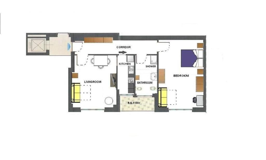 Appartement Nibre à Milan Extérieur photo